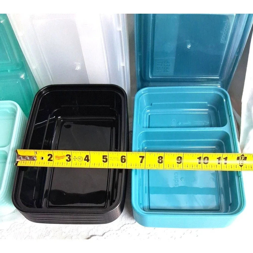 Prep 60-Piece Meal Prep Kit - Reusable Food Containers New BPA Free Pack Lunch